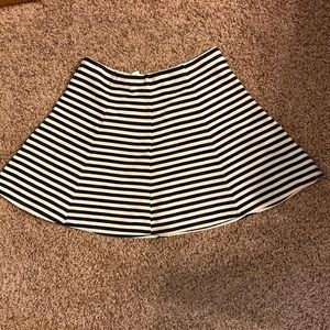 Mini flair skirt SP Aeropostale stripe skirt